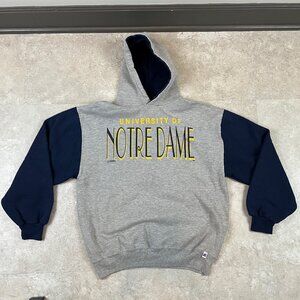 Vintage 80s/90s USA Made Notre Dame Hoodie Size XL
